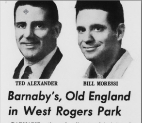 Barnaby's restaurant newspaper coverage